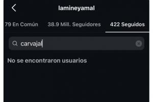 球迷发文热议亚马尔取关卡瓦哈尔，目前两人确实没有互相关注